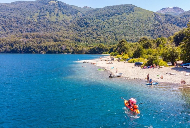 Bariloche en enero
