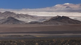 Catamarca Con Campo De Piedra Pomez Y Balc�n De Pissis